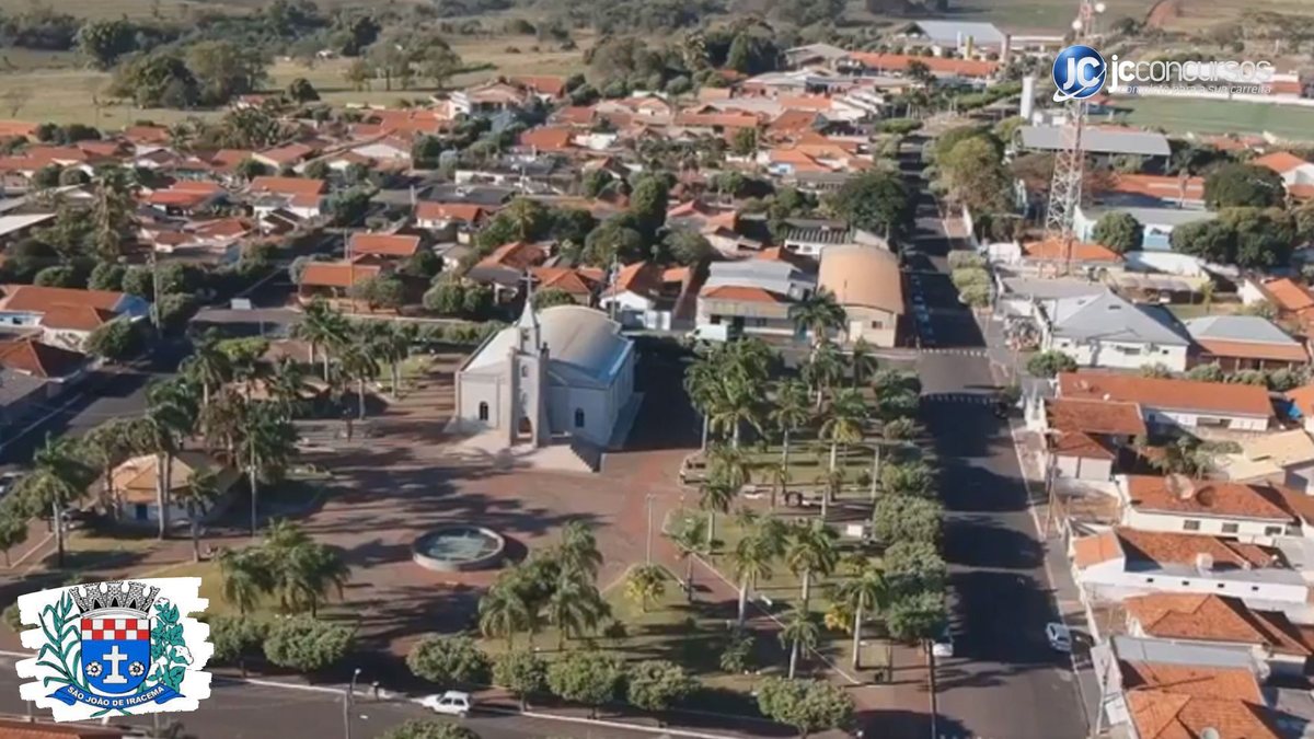 Concurso de São João de Iracema SP: vista aérea da cidade