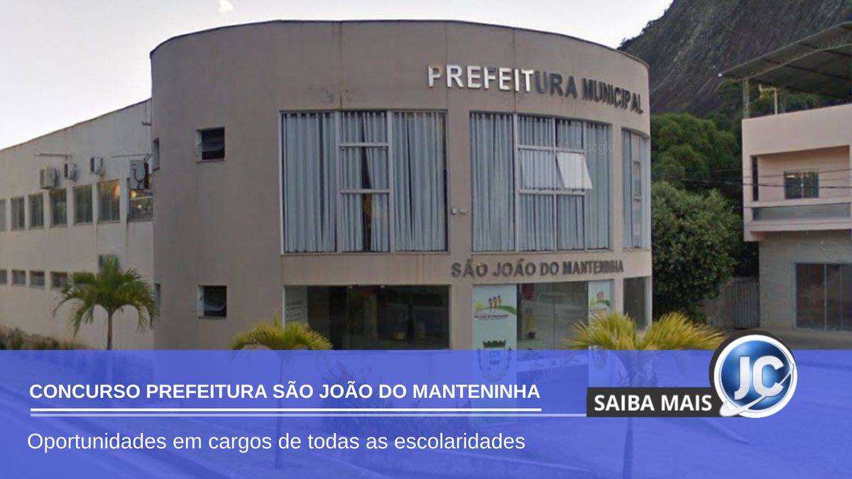 Concurso Prefeitura de São João do Manteninha - sede do Executivo