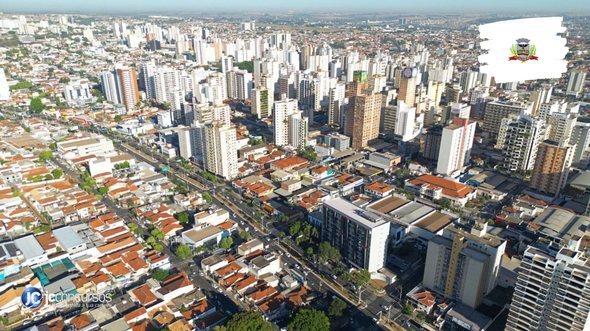 Processo seletivo em São José do Rio Preto: vista aérea da cidade - Crédito: Marcos Morelli/ SMCS