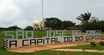 Concurso Prefeitura São José do Xingu - letreiro turístico na entrada do município - Divulgação