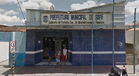 Concurso Prefeitura de Sapé - sede do Executivo - Google Street View