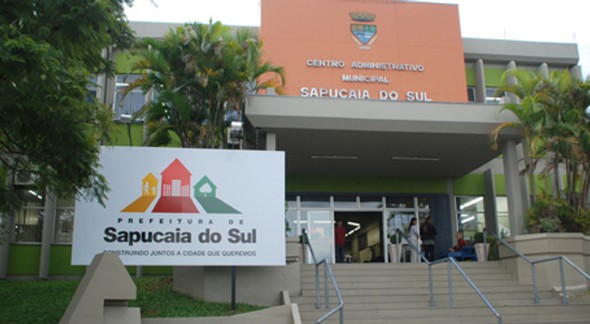 Concurso Prefeitura Sapucaia do Sul - fachada do Paço Municipal - Divulgação