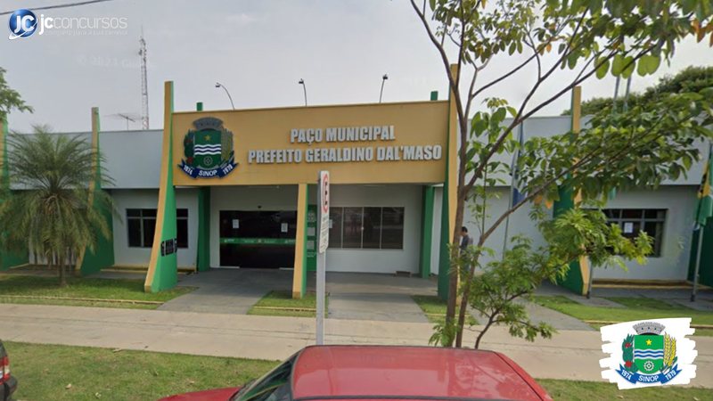 Concurso da Prefeitura Sinop MT: sede do Executivo