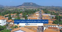 Concurso Prefeitura de Sítio Novo - vista aérea do município - Divulgação