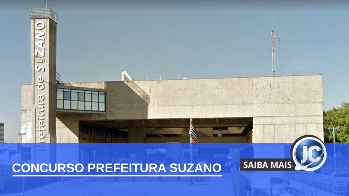 Concurso Prefeitura Suzano SP: sede da Prefeitura de Suzano Divulgação