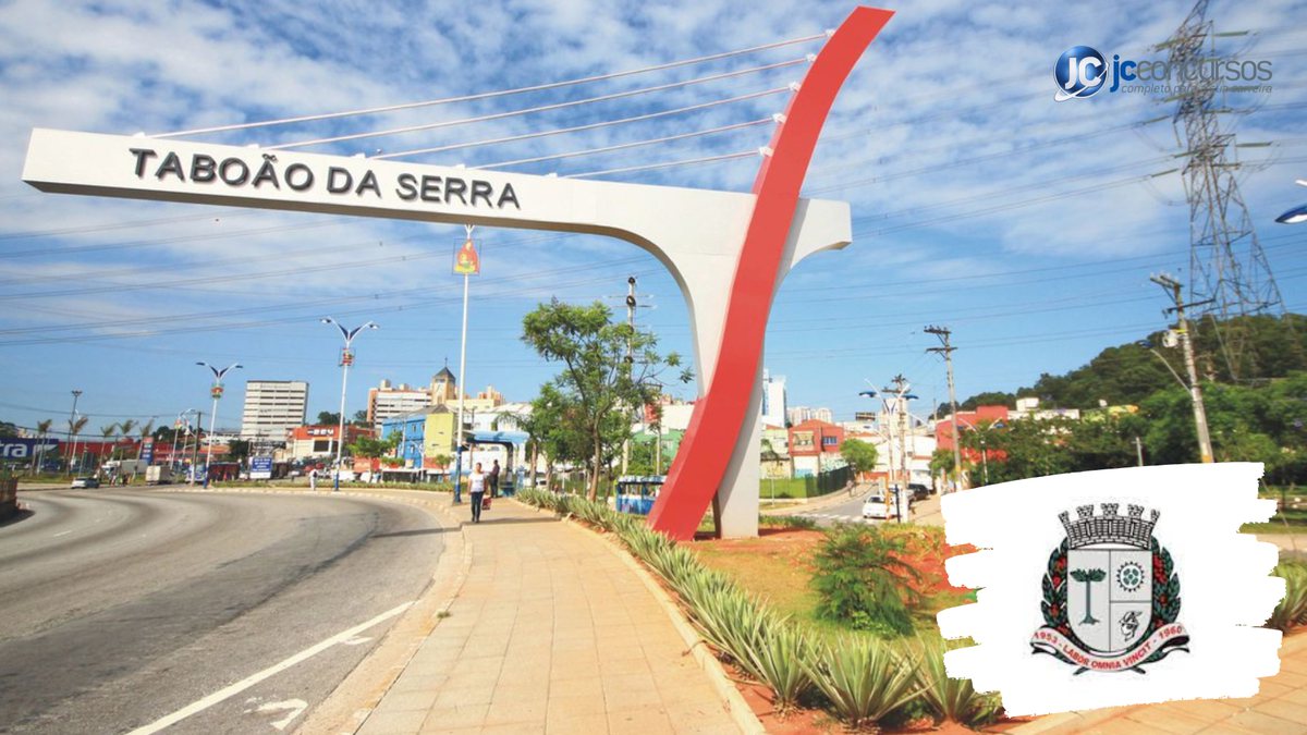 Processo seletivo da Prefeitura de Taboão da Serra SP: portal de entrada da cidade
