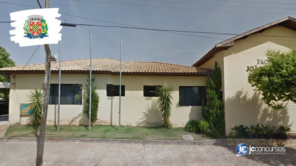 Concurso da Prefeitura de Taquaral: fachada do prédio do Executivo - Foto: Google Street View