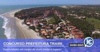 Concurso Prefeitura de Trairi - vista aérea do município - Divulgação