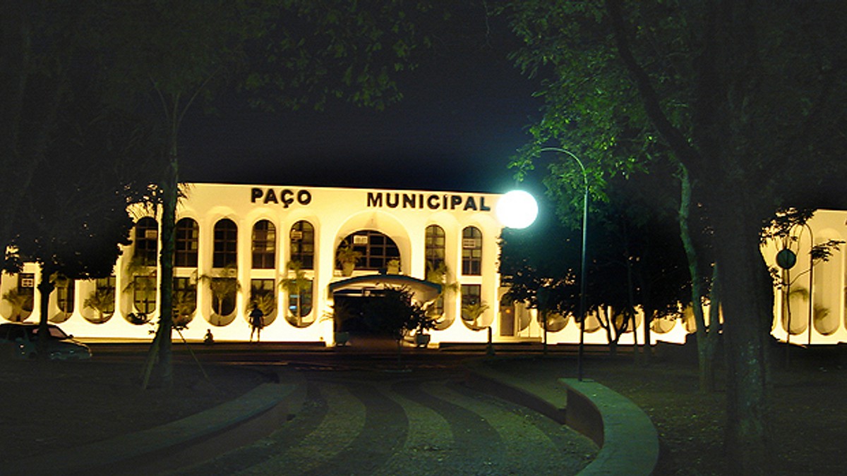 Concurso Prefeitura Tupã - fachada do Paço Municipal