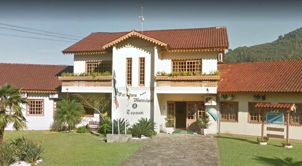 Concurso da Prefeitura de Tupandi: sede do órgão - Google Street View