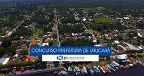 Concurso Prefeitura de Urucará - vista aérea do município - Divulgação