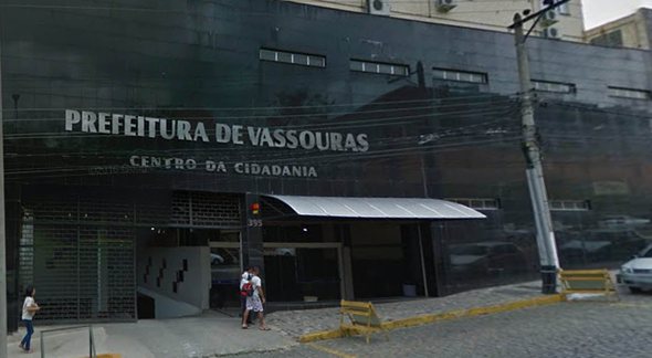 Concurso da Prefeitura de Vassouras RJ: sede do órgão - Google Street View