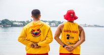 Concurso Prefeitura Vitória - guada-vidas durante monitoramento em praia do município - Divulgação