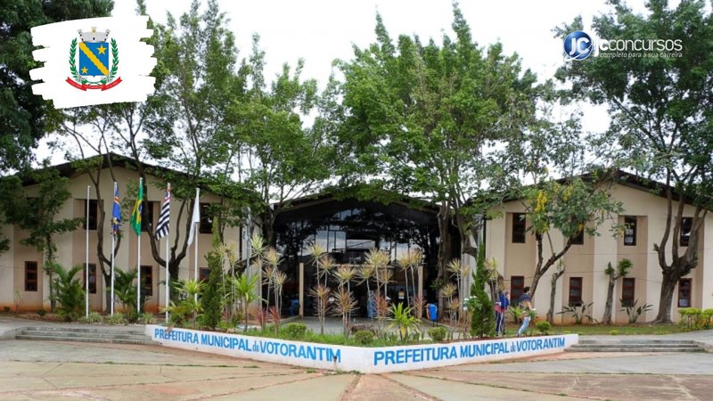 Concurso da Prefeitura de Votorantim: fachada do prédio do Executivo - Foto: Divulgação