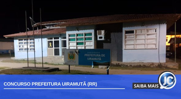 Concurso Prefeitura Uiramutã RR: fachada da sede da Prefeitura - Google