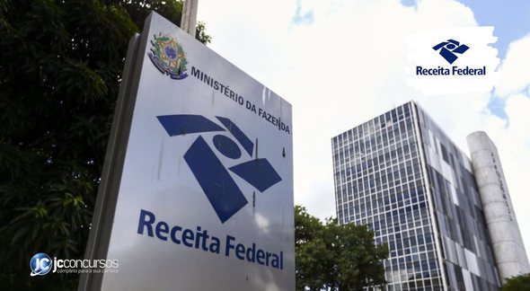 Processo seletivo da Receita Federal: fachada da sede do órgão, em Brasília - Foto: Marcelo Camargo/Agência Brasil