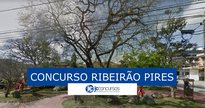 Concurso de Ribeirão Pires: vista da cidade - Google Street View