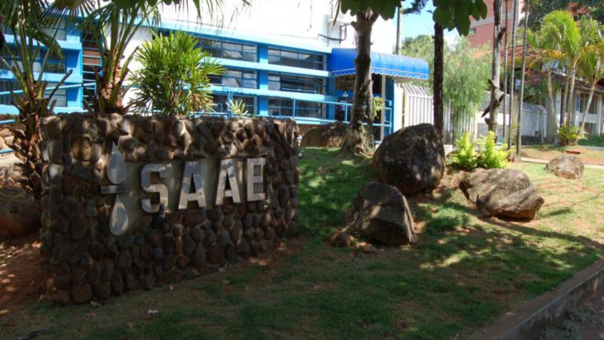 Concurso Saae de Mogi Mirim: fachada da sede do Serviço Autônomo de Água e Esgotos