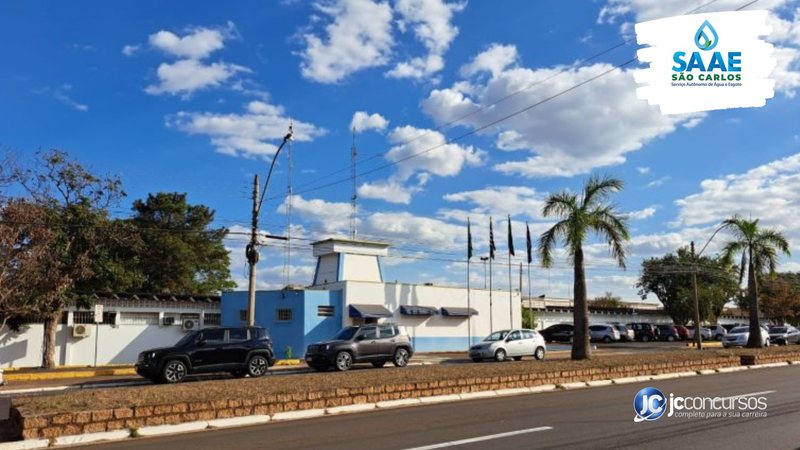 Concurso do Saae de São Carlos: fachada do edifício-sede do órgão