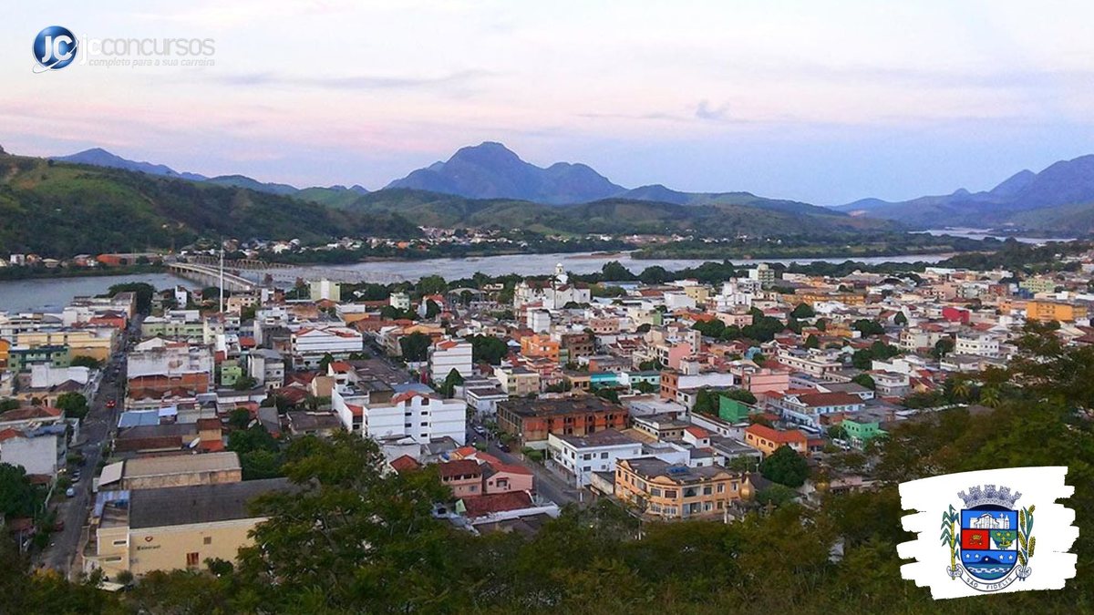Concurso da Prefeitura de São Fidélis RJ: vista aérea da cidade