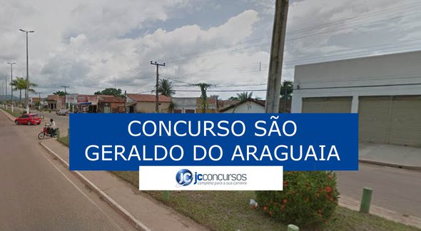Concurso de São Geraldo do Araguaia: vista da cidade - Google Street View