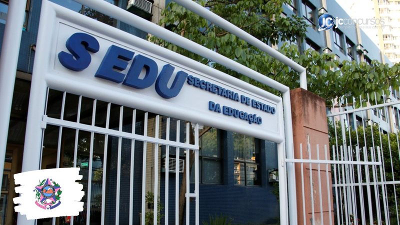 Concurso da Sedu ES: sede da pasta, em Vitória