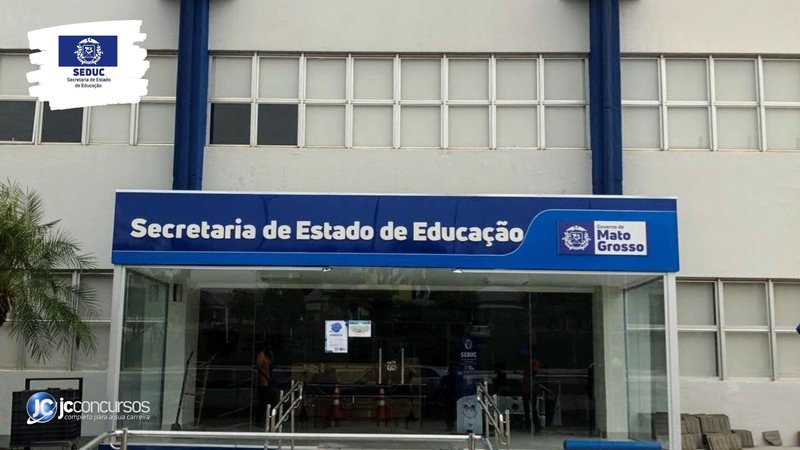 Concurso da Seduc MT: sede da pasta, em Cuiabá