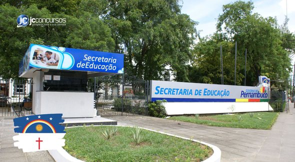Concurso SEE PE: sede da Secretaria de Educação e Esportes de Pernambuco, em Recife - Divulgação