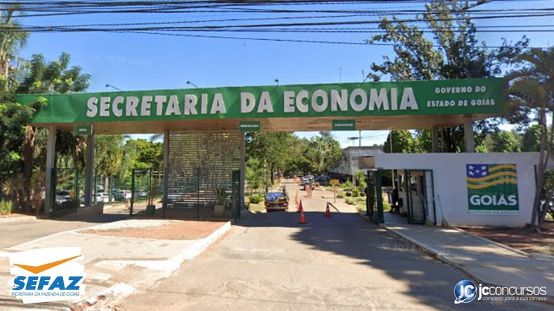 Concurso da Sefaz GO: prédio da Secretaria da Economia do Estado de Goiás - Google Street View