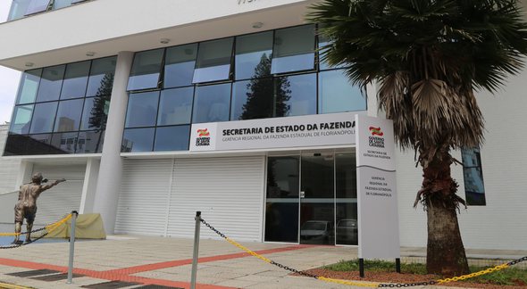 Concurso Sefaz SC: fachada do edifício sede da Secretaria da Fazenda de Santa Catarina - Divulgação