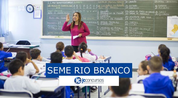 Concurso Seme Rio Branco: vagas na educação - Divulgação