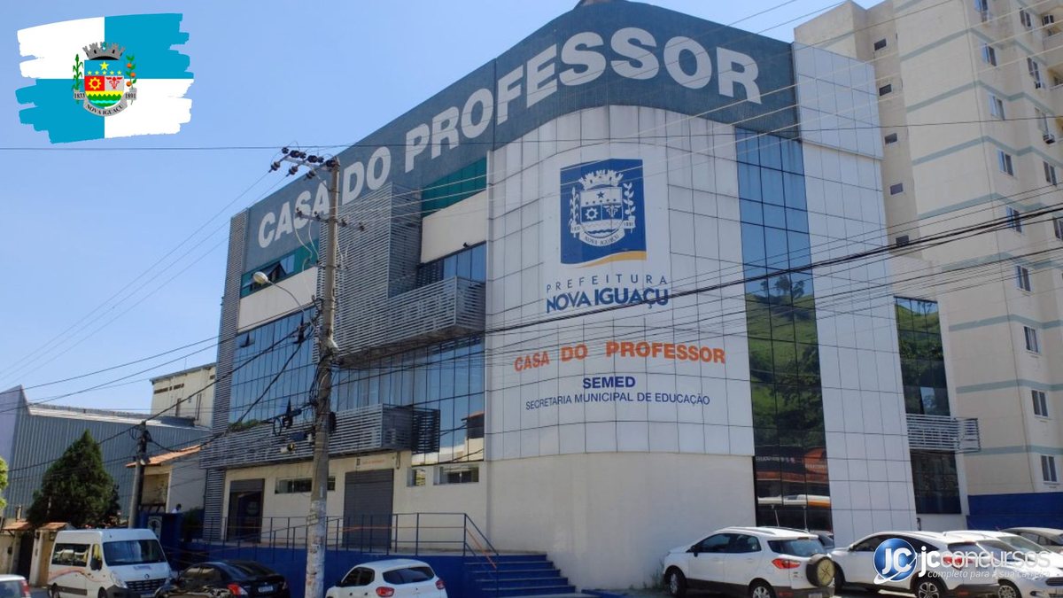 Concurso da Semed de Nova Iguaçu RJ: sede da Secretaria Municipal de Educação