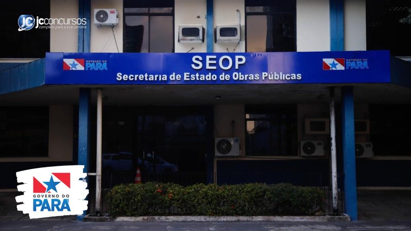 Concurso da Seop PA: sede da pasta, em Belém