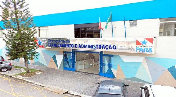 Concurso Seplad PA: fachada do prédio da Secretaria de Planejamento e Administração do Pará - Divulgação