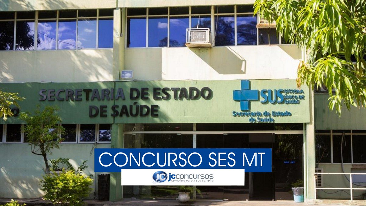 Concurso SES MT - sede da Secretaria de Estado de Saúde de Mato Grosso