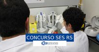 Concurso SES RS - profissionais da área da saúde em laboratório - Marcos Santos/USP Imagens
