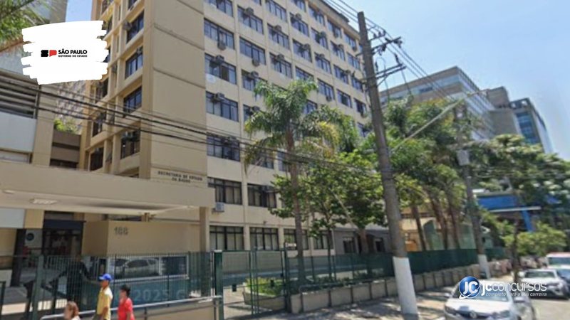 Concurso da SES SP: sede da pasta, na capital paulista - Foto: Google Street View