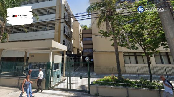 Concurso da SES SP: sede da pasta, na capital paulista - Foto: Google Street View