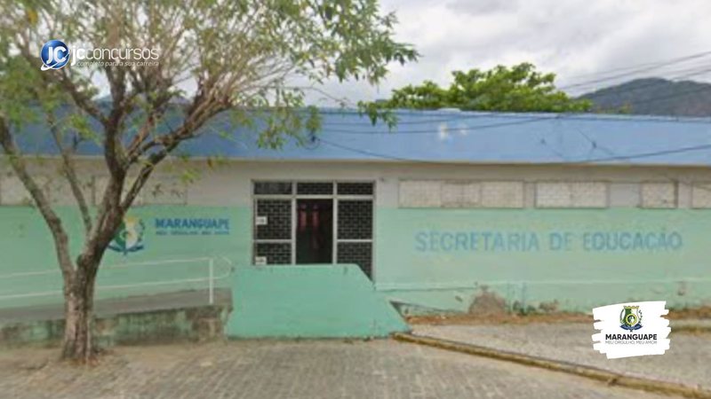 Concurso da Prefeitura de Maranguape CE: sede da Secretaria da Educação - Google Street View