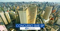 Concurso SME SP - Vista aérea do município de São Paulo, capital do Estado - Divulgação