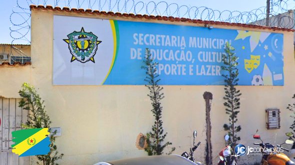 Processo seletivo da SMEC de Cidade Ocidental: fachada da Secretaria Municipal de Educação e Cultura - Google Street View