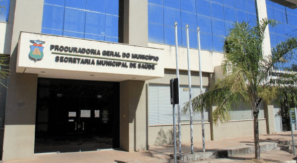 Prédio da Secretaria Municipal de Saúde de Cuiabá, no Mato Grosso - Divulgação