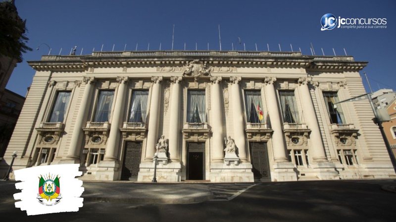 Processo seletivo da SPGG RS: Palácio Piratini, sede do governo gaúcho