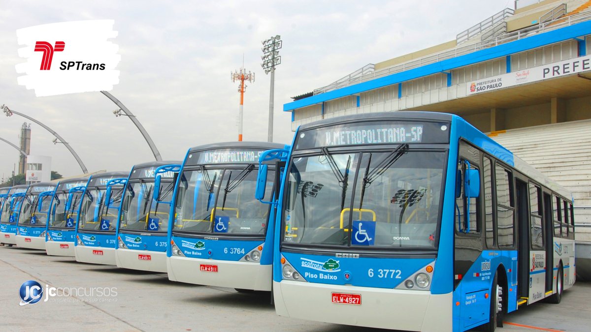 Concurso da SPTrans: empresa é responsável pela gestão do sistema de transporte por ônibus na capital