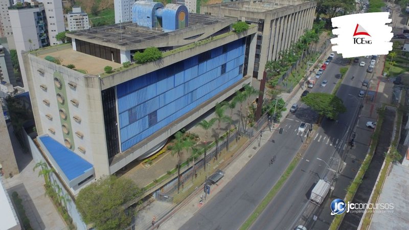 Concurso do TCE MG: edifício-sede da Corte, em Belo Horizonte - Foto: Divulgação