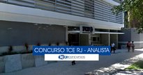Concurso TCE RJ: sede do Tribunal de Contas do Estado do Rio de Janeiro - Google Street View