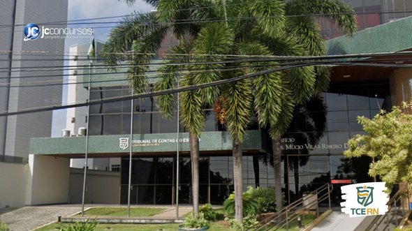 Concurso do TCE RN: prédio do Tribunal de Contas do Estado do Rio Grande do Norte - Google Street View