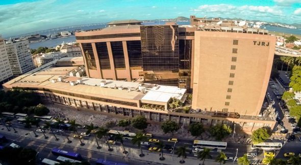 Concurso do TJ RJ: vista panorâmica do prédio do Tribunal de Justiça do Rio de Janeiro - Brunno Dantas/TJRJ