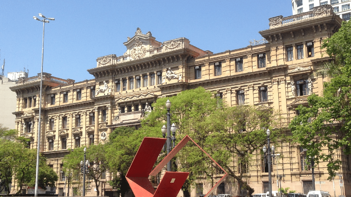 Concurso TJ SP: prédio do Palácio da Justiça de São Paulo