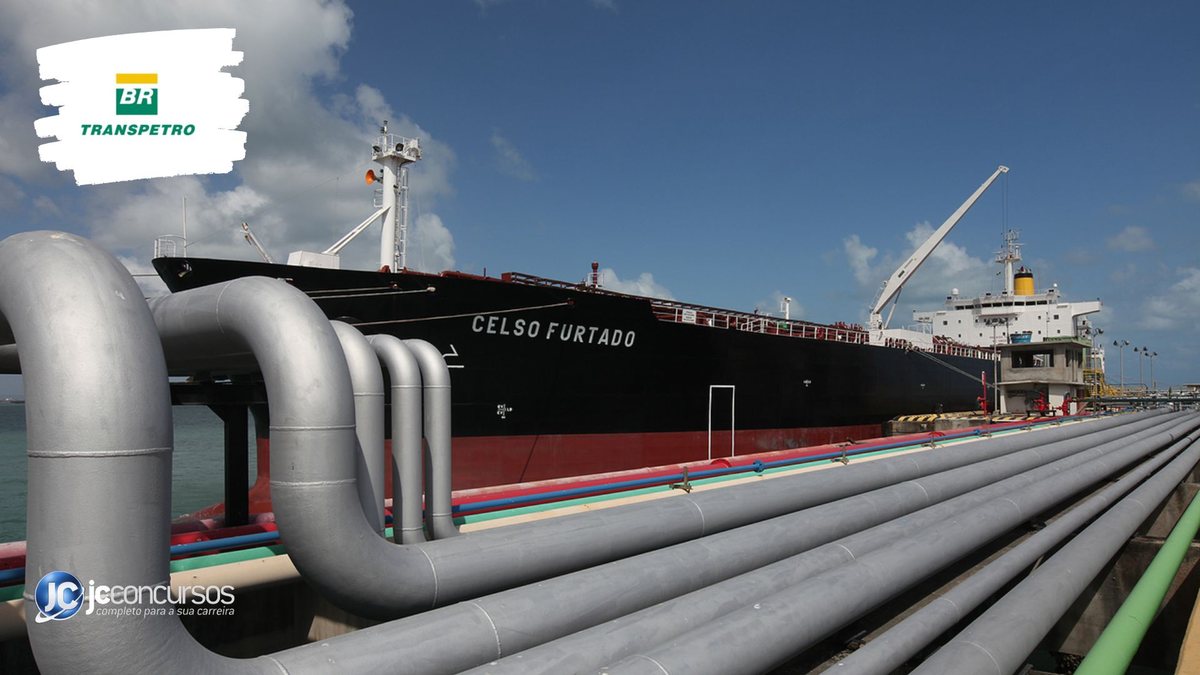 Concurso da Transpetro: navio de produtos Celso Furtado, usado pela empresa para o transporte de derivados de petróleo